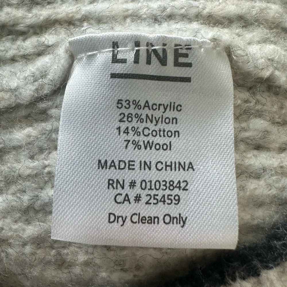 LINE Label Marled Knit Sweater